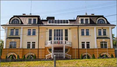 фото швейцарского посольства в Киеве